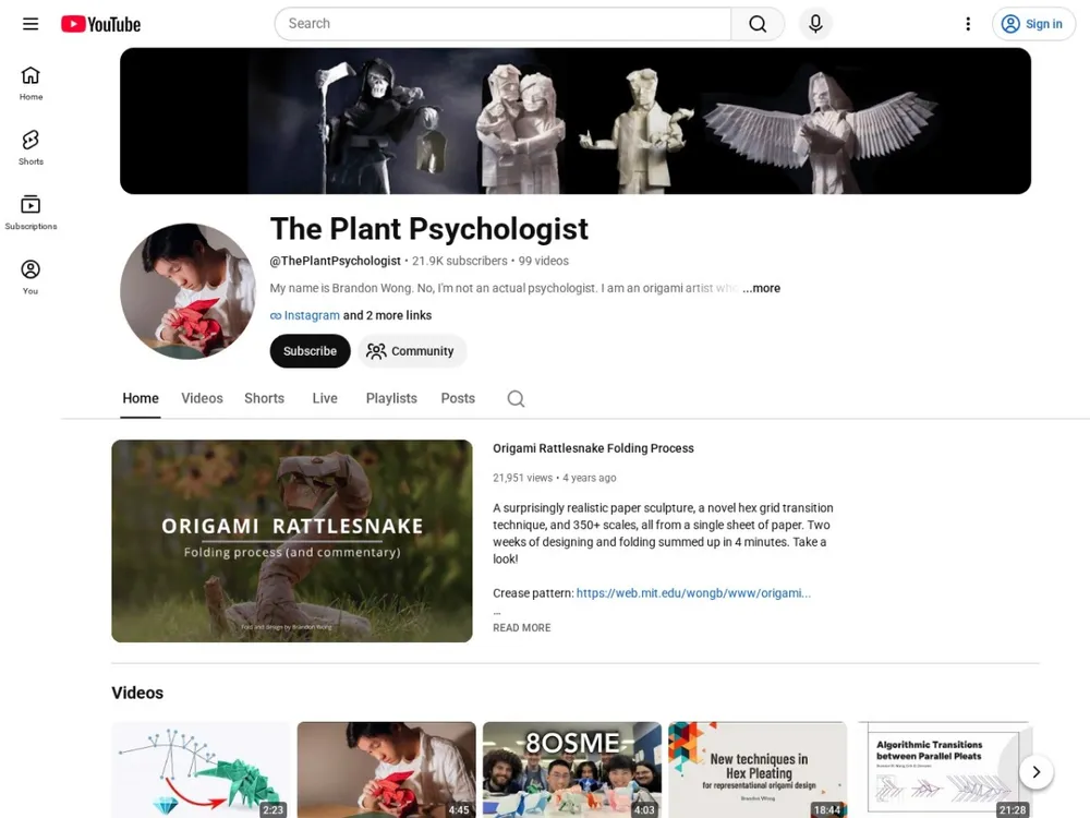 The Plant Psychologist